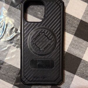 Rokform black -Texture Phone Case with Magnetic Ring